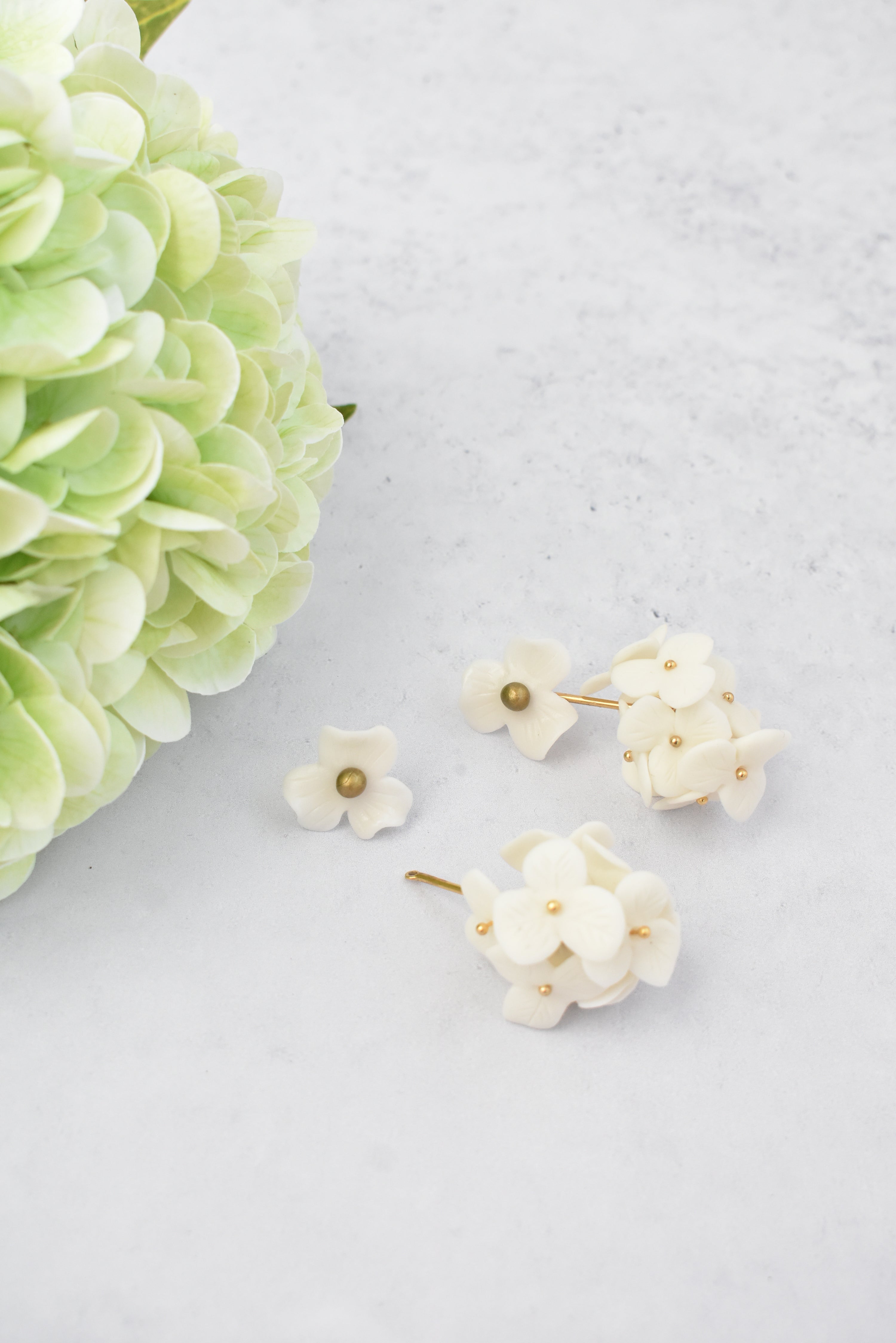 Pendientes Hortensia