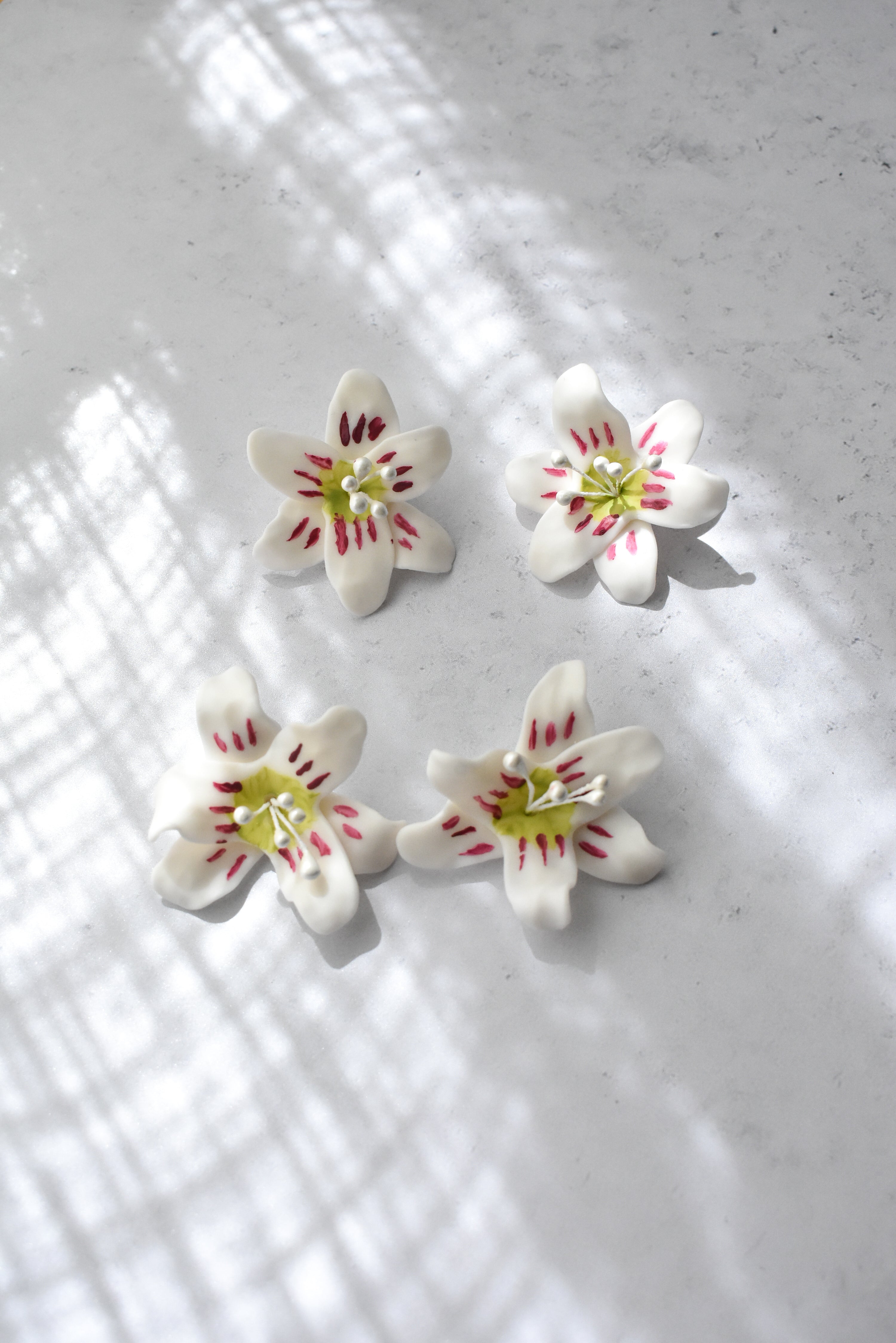 PENDIENTES LILY - Blanco